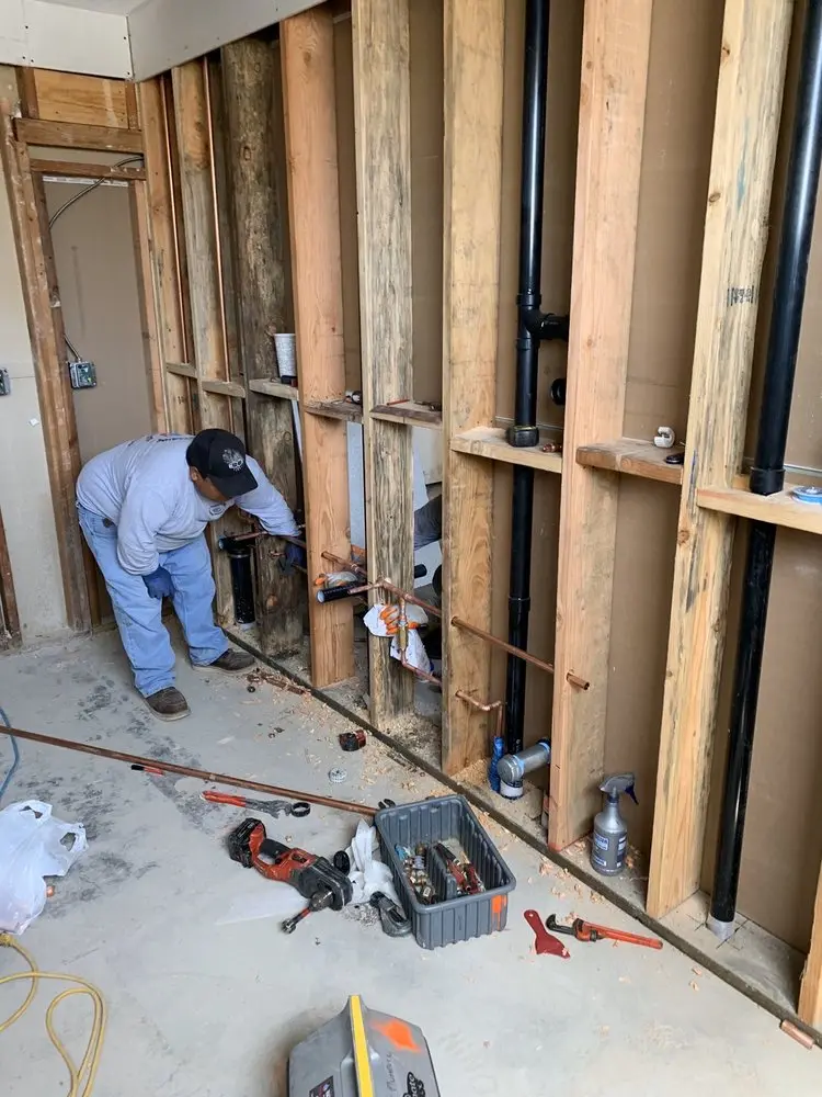 Commercial rough-in plumbing for Gas Line Repair in Berrysburg